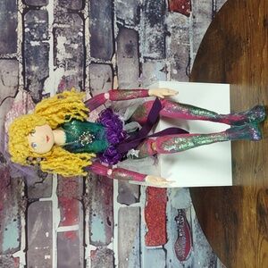 Artisan Crafted Elinor Peace Bailey Design Fantasy Fabric Arts Doll